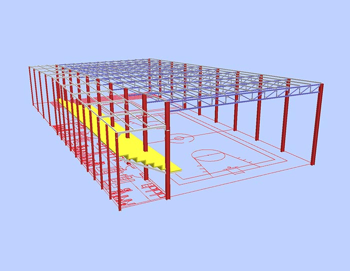 palestra gaggiano struttura metallica policarbonato sport spogliatoi budget basso costo fgsa studio di architettura architetto milano gym locker sports gaggiano low metallic polycarbonate budget cost structure FGSA architecture firm architect milano Fabrizio Guccione