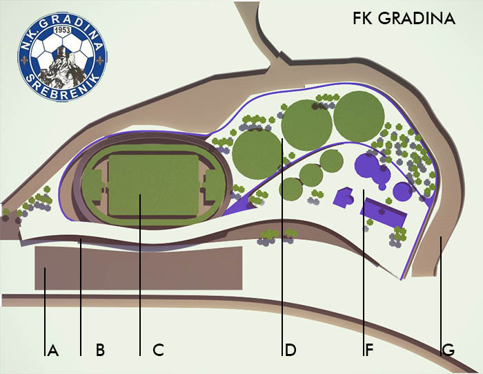 FGSA Fabrizio Guccione studio di architettura Milano OFK Gradina is a football club Srebrenik Bosnia and Herzegovina